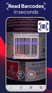 اسکرین شات برنامه QR Reader & Barcode Generator 2