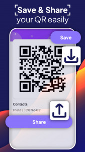 اسکرین شات برنامه QR Reader & Barcode Generator 5