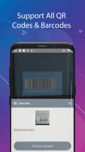 اسکرین شات برنامه QR Reader & Barcode Generator 1