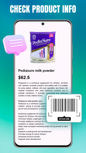 اسکرین شات برنامه QR Code scanner-Barcode reader 4