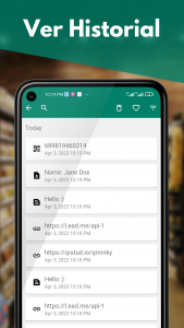 اسکرین شات 6 برنامه QR Scanner & Barcode Generator