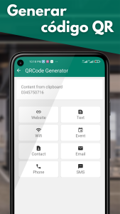 اسکرین شات 3 برنامه QR Scanner & Barcode Generator