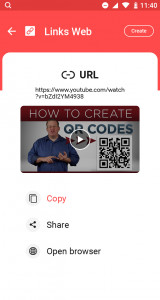 اسکرین شات برنامه QR Code Scanner Lite - QR Scan 6