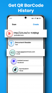اسکرین شات برنامه QR Barcode Scanner & Generator 4
