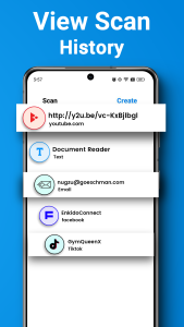 اسکرین شات 4 برنامه QR Barcode Scanner & Generator