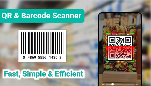 اسکرین شات برنامه QR & Barcode Scanner - QR Scan 1