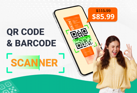 اسکرین شات 1 برنامه QR Code & Barcode Scanner