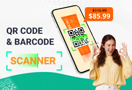 اسکرین شات برنامه QR Code & Barcode Scanner 1