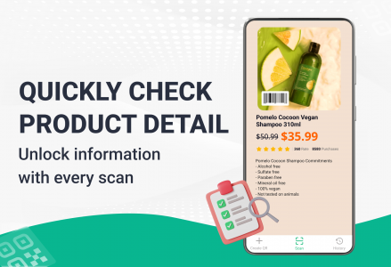 اسکرین شات 4 برنامه QR Code & Barcode Scanner