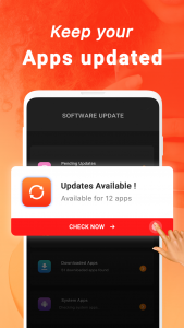 اسکرین شات برنامه Software Update: Apps Updater 1