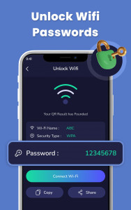 اسکرین شات 3 برنامه Show WIFi Password: WiFi Scan