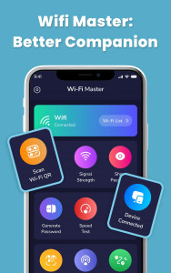 اسکرین شات 1 برنامه Show WIFi Password: WiFi Scan