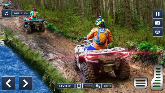اسکرین شات 4 بازی ATV Quad Bike Driving 4x4 Game