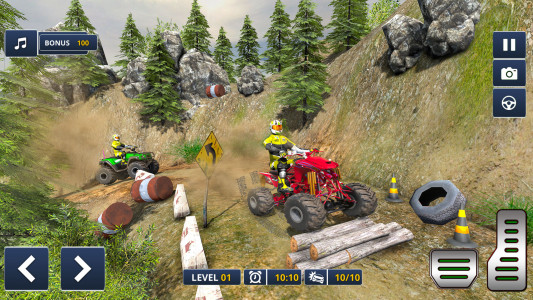 اسکرین شات 5 بازی ATV Quad Bike Driving 4x4 Game