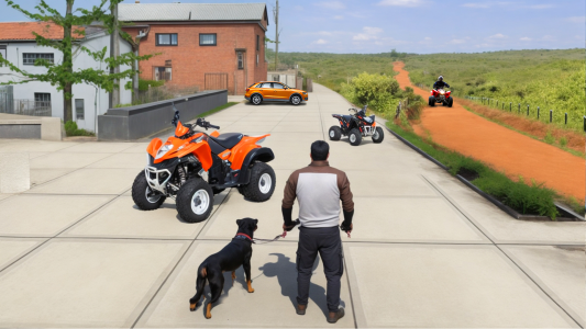 اسکرین شات بازی ATV Quad Bike Driving 4x4 Game 1