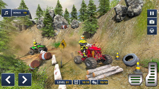 اسکرین شات 5 بازی ATV Quad Bike Driving 4x4 Game