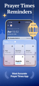 اسکرین شات 1 برنامه Athan Pro - Ramadan & Prayer