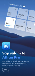 اسکرین شات برنامه Athan Pro: Muslim Prayer Times 1