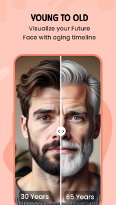 اسکرین شات 3 برنامه Face Aging App: AI Generator