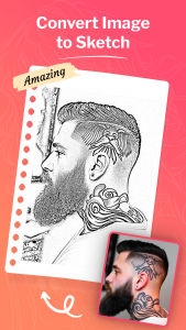 اسکرین شات برنامه ARDrawing: Draw Anime Art 3