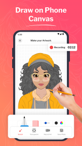 اسکرین شات برنامه ARDrawing: Draw Anime Art 6