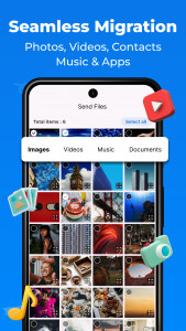 اسکرین شات 2 برنامه Smart Switch Phone Clone