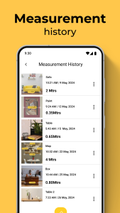 اسکرین شات 5 برنامه AR Measure: 3D Camera Scale