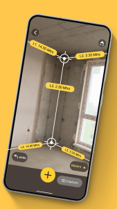 اسکرین شات 2 برنامه AR Measure: 3D Camera Scale