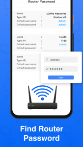 اسکرین شات برنامه WiFi Router & Password Manager 3