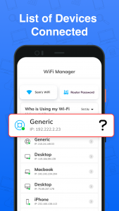 اسکرین شات برنامه WiFi Router & Password Manager 2