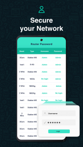 اسکرین شات 3 برنامه Scan, Map WiFi Router Password