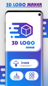 اسکرین شات برنامه 3D Logo Maker 1