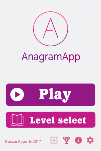 اسکرین شات 2 بازی AnagramApp. Word anagrams