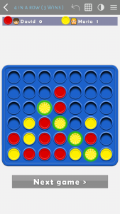 اسکرین شات 3 بازی 4 in a row