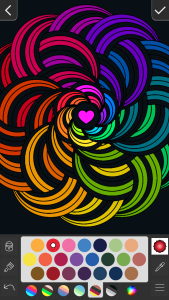 اسکرین شات 5 برنامه Coloring Mandalas