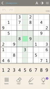 اسکرین شات بازی Sudoku classic 2