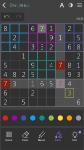 اسکرین شات 6 بازی Sudoku classic