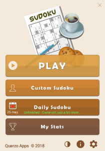 اسکرین شات بازی Sudoku classic 1