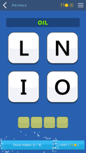 اسکرین شات 6 بازی 1000 Words