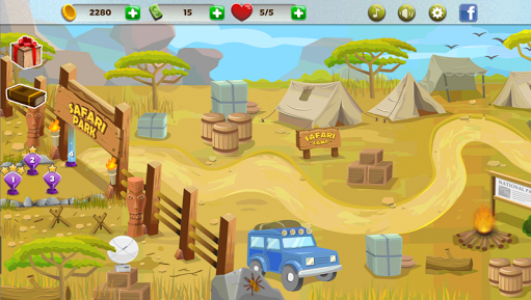 اسکرین شات بازی Safari Escape 3