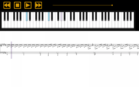 اسکرین شات برنامه پیانو حرفه ای (آموزش پیانو) 4