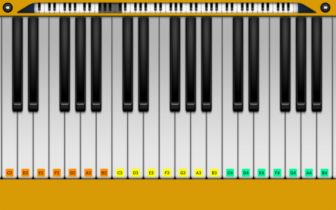 اسکرین شات برنامه پیانو حرفه ای (آموزش پیانو) 2