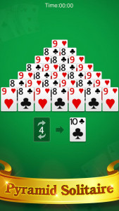 اسکرین شات بازی Pyramid Solitaire 1