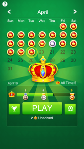 اسکرین شات 1 بازی Solitaire: Daily Challenges