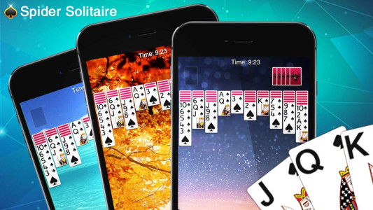 اسکرین شات 4 بازی Spider Solitaire