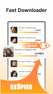 اسکرین شات برنامه Fast Downloader - Video Player 4