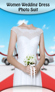 اسکرین شات برنامه Women Wedding Dress Photo Suit 2