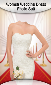 اسکرین شات برنامه Women Wedding Dress Photo Suit 1