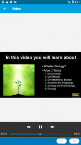 اسکرین شات برنامه Learn Biology via Videos 6