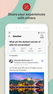 اسکرین شات 4 برنامه Quora: the knowledge platform